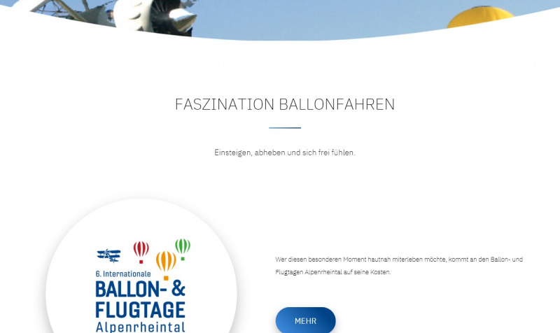 Ballonflugtage Alpenrheintal